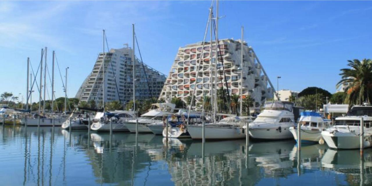 Super Appart ! Terrasse, Clim, Parking, 2Min Plage. La Grande Motte Bagian luar foto