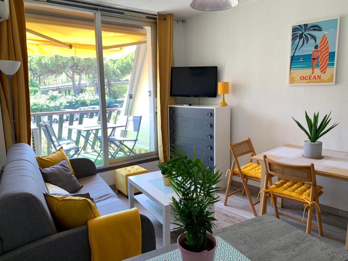Super Appart ! Terrasse, Clim, Parking, 2Min Plage. La Grande Motte Bagian luar foto